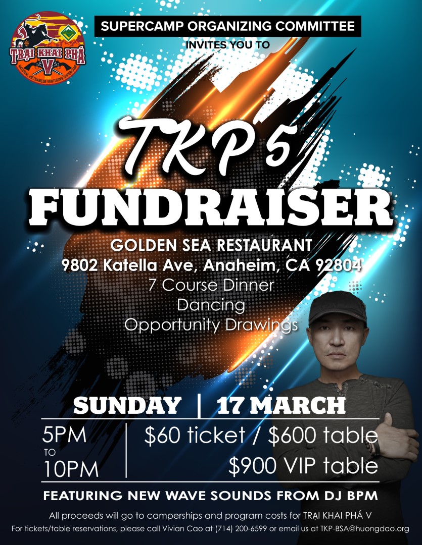 TKP5 Fundraiser Flyer